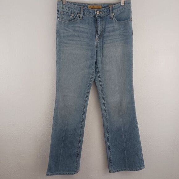 7 for all Mankind blue flare jeans size 8 - Picture 1 of 8